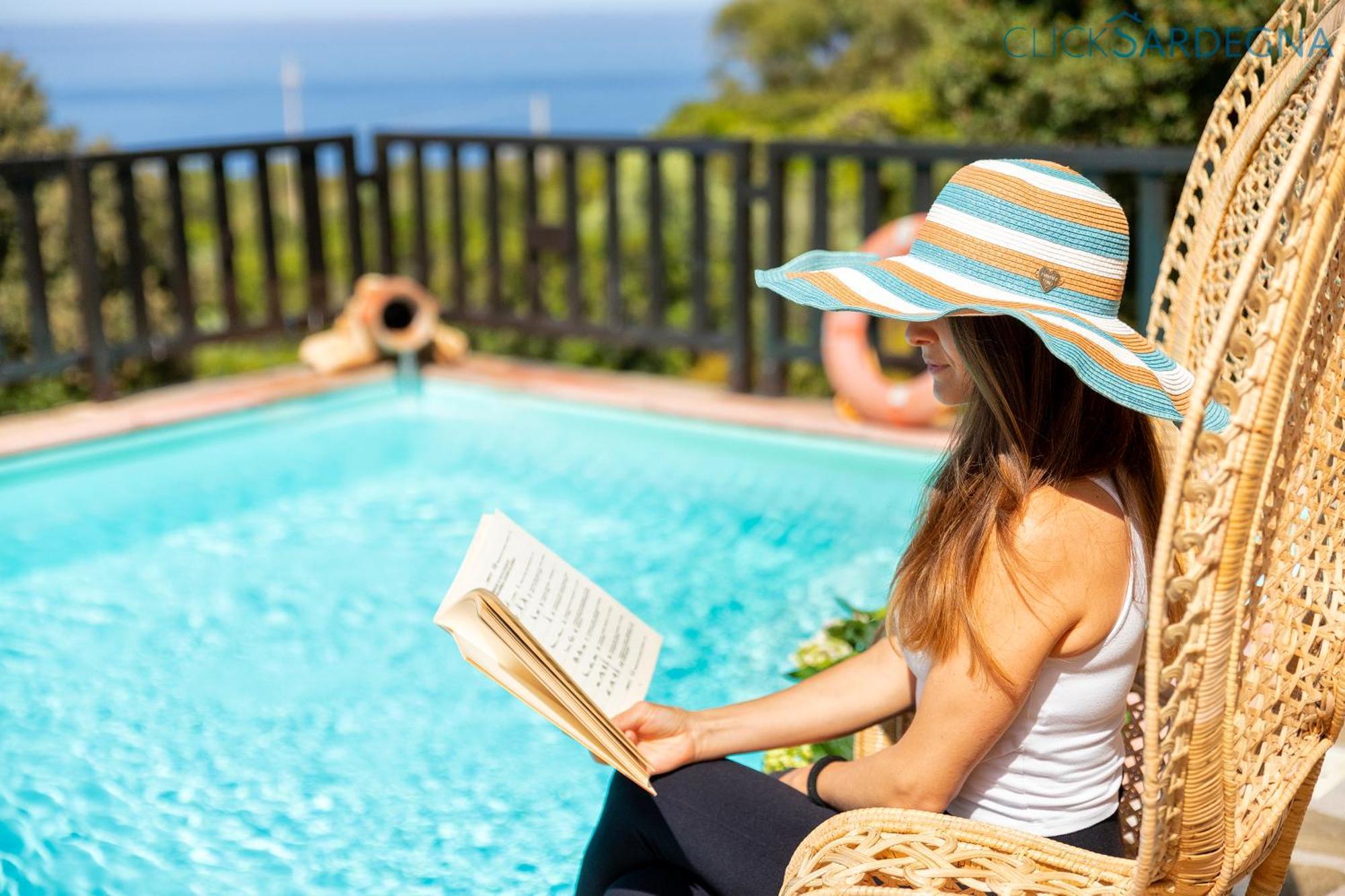 Alghero Villa Barranch With Sea View Swimming Pool For 6 People Exterior foto